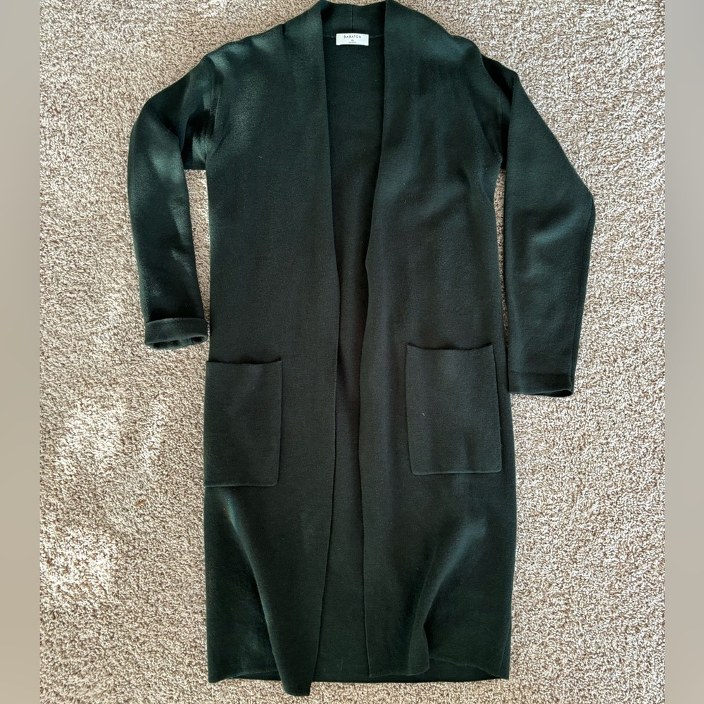 Aritzia Babaton “Lance” wool cardigan/long sweater